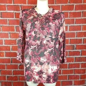 ✔️Prescott New York Floral tunic